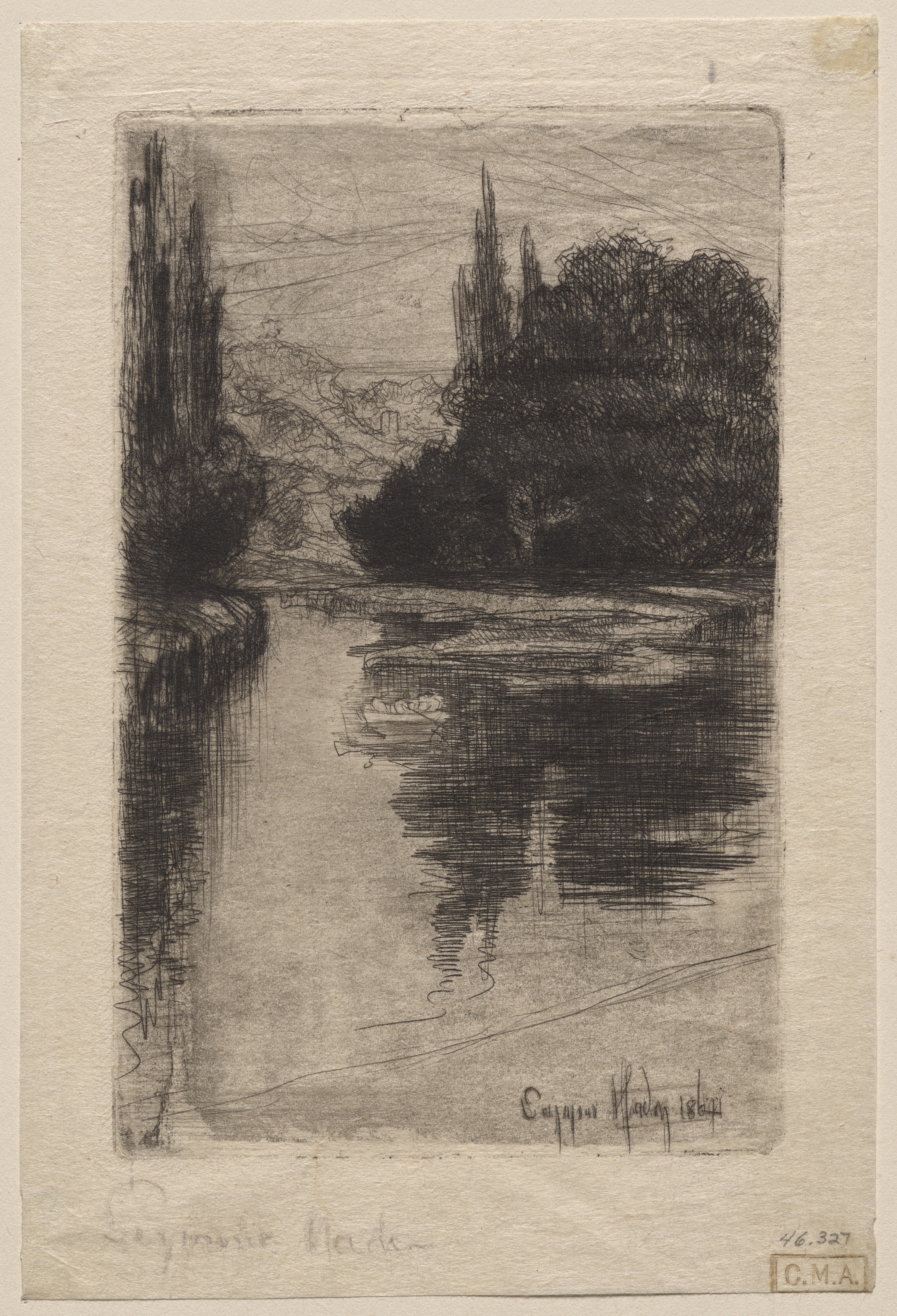 Francis Seymour Haden, Evening
