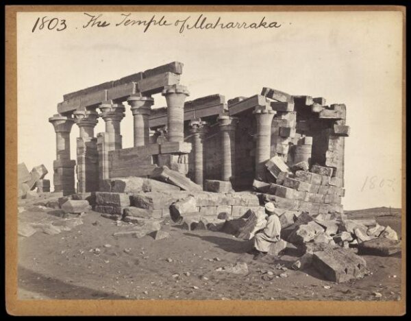 Francis Frith, The Temple of Maharraka