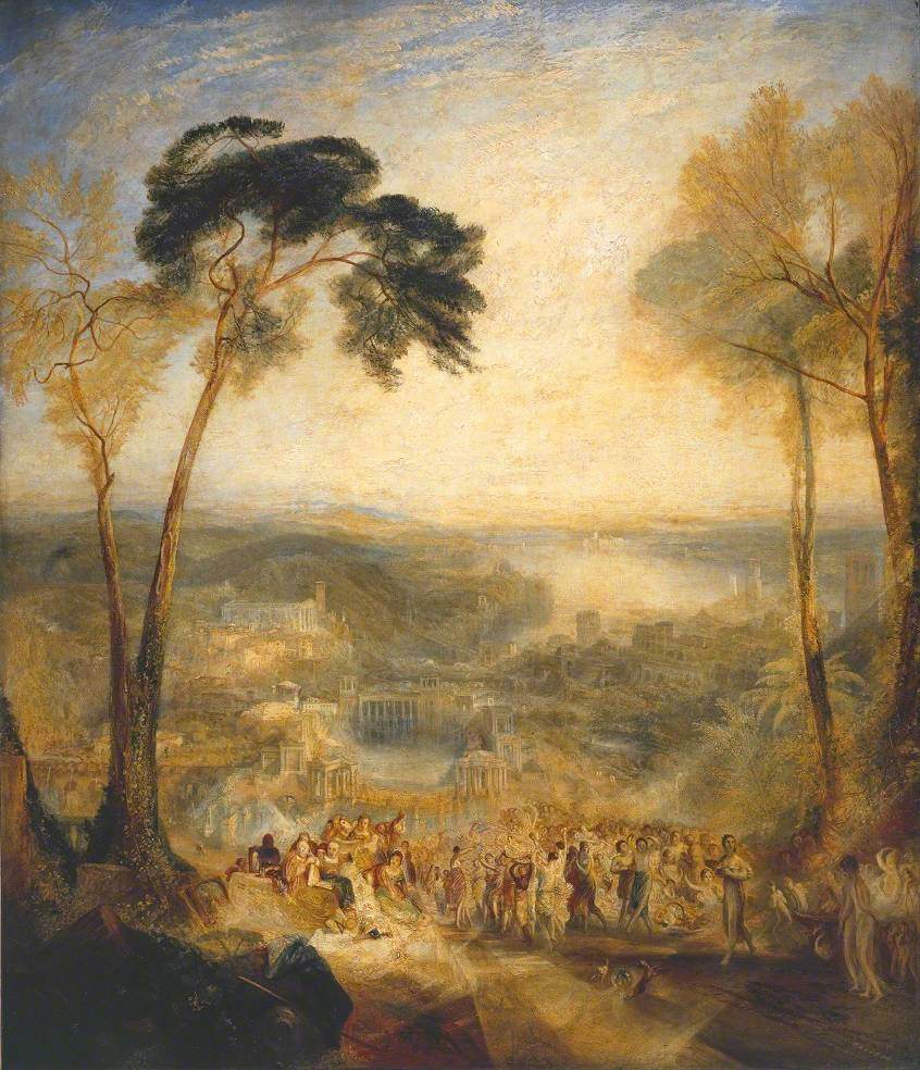 J. M. W. Turner, Phryne Going to the Public Baths as Venus: Demosthenes Taunted by Aeschines