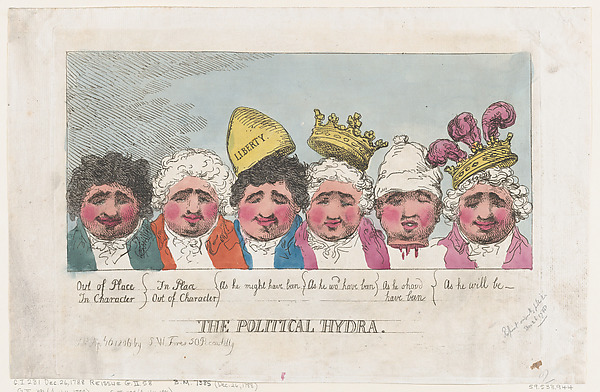 Thomas Rowlandson, The Politcal Hydra