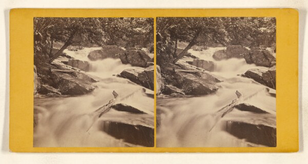 John B. Heywood, Jackson Middle Falls. [White Mountain]