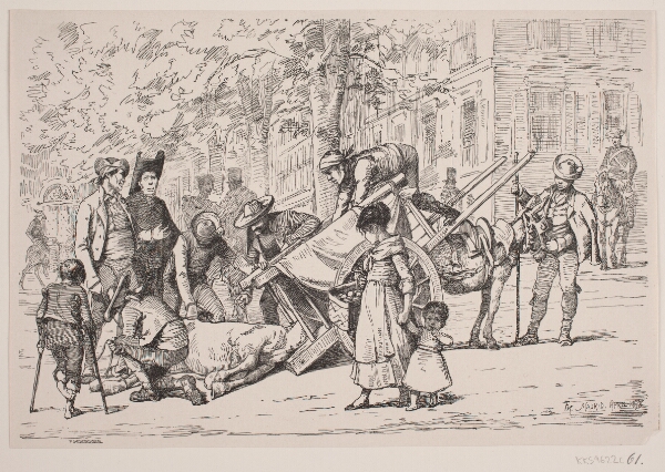 F. Hendriksen, Gadescene fra Madrid