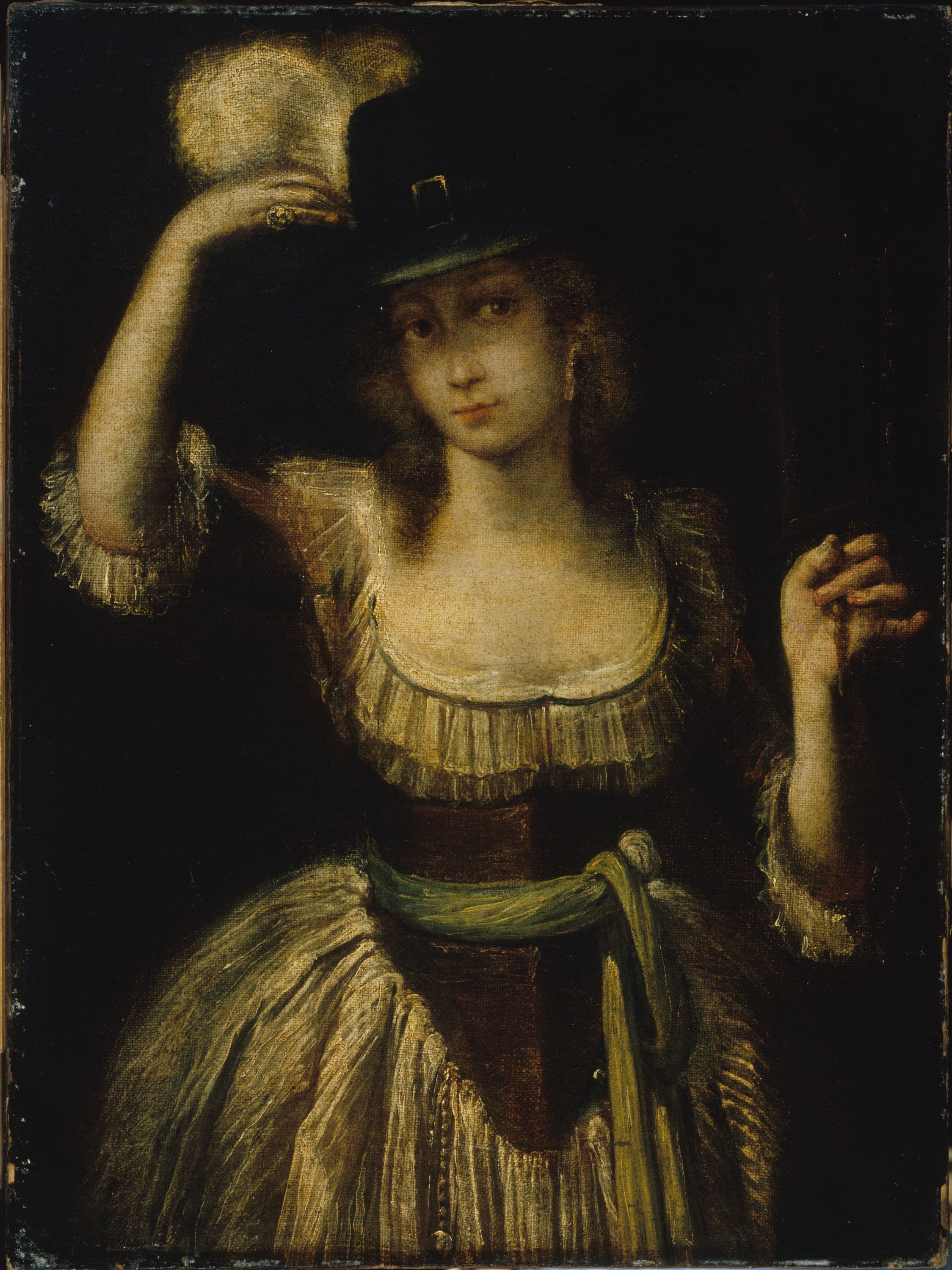 Anonyme, Portrait d'Anne-Josèphe Théroigne de Méricourt (1762-1817)