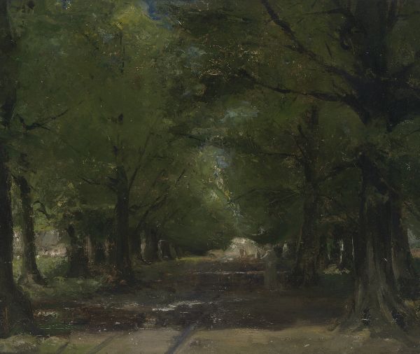 Emile Vloors, Entrance of the Abbey of Tongerlo