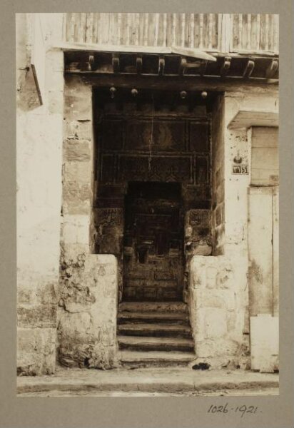 K.A.C. Creswell, Entrance of the Zawiya of Fatima Umm Khawand, Cairo