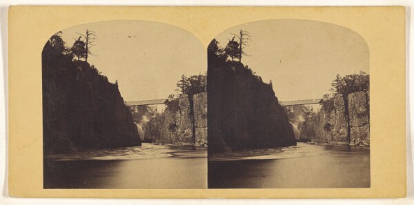 Unknown, Passaic Falls. - Patterson, N.J., looking North.