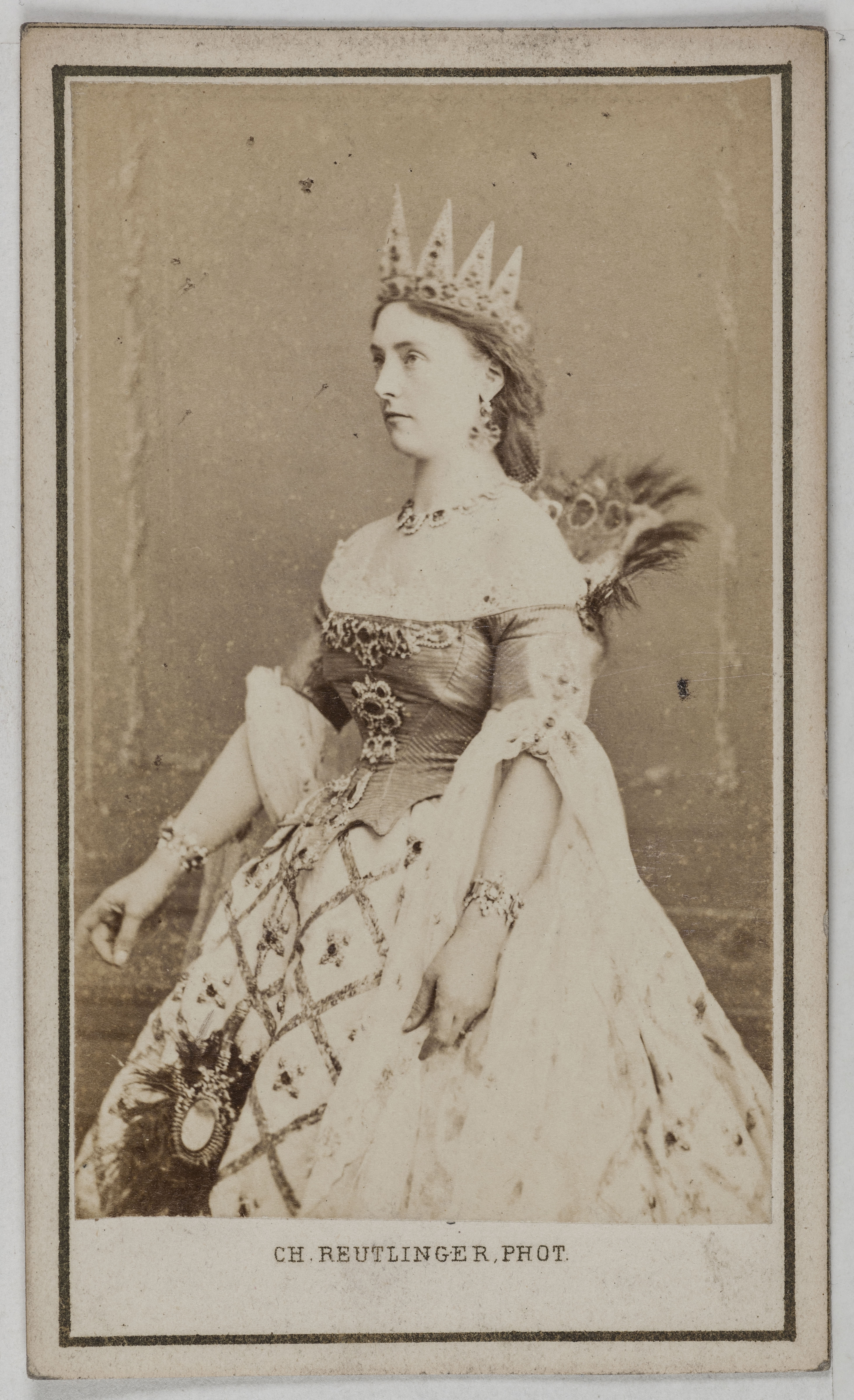 Charles Reutlinger, Portrait de Caroline Jullien (actrice)