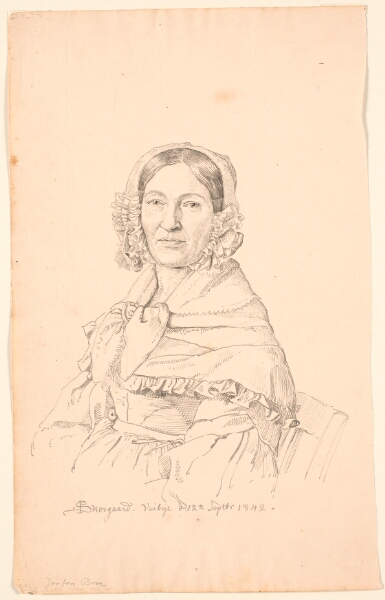 P.C. Skovgaard, Portræt af jomfrue Broe.