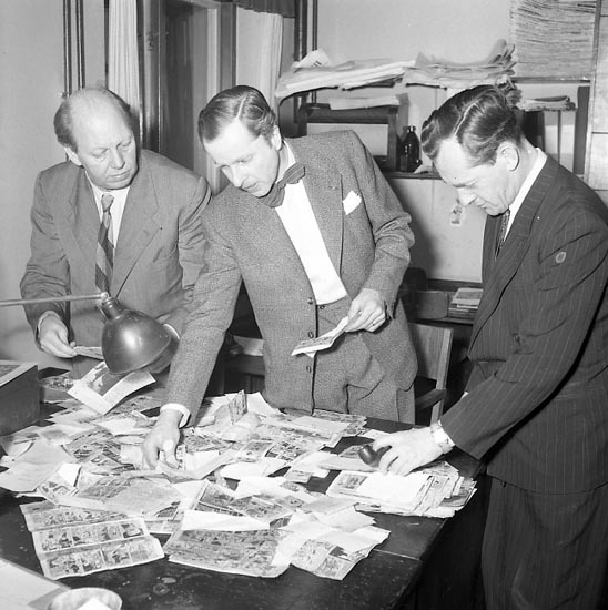 Arne Andersson, Enligt notering: "Teckningstävling Bohusläningen 10-2 -55".