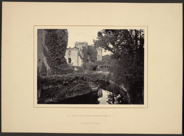 Francis Bedford, Raglan Castle, From the Bowling Green, No. 1