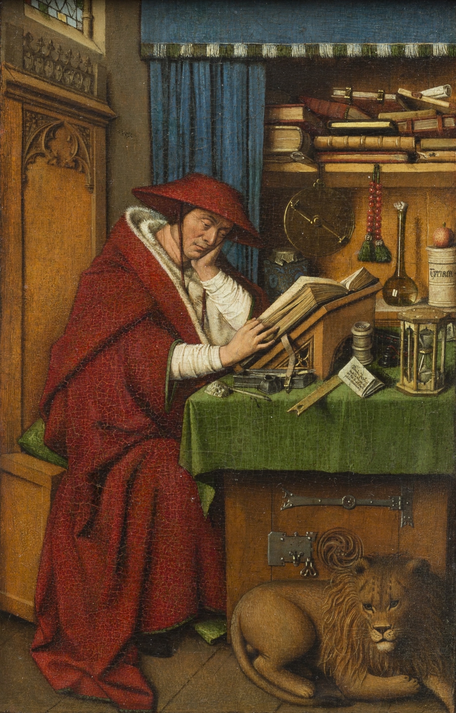 Jan van Eyck, Saint Jerome in His Study