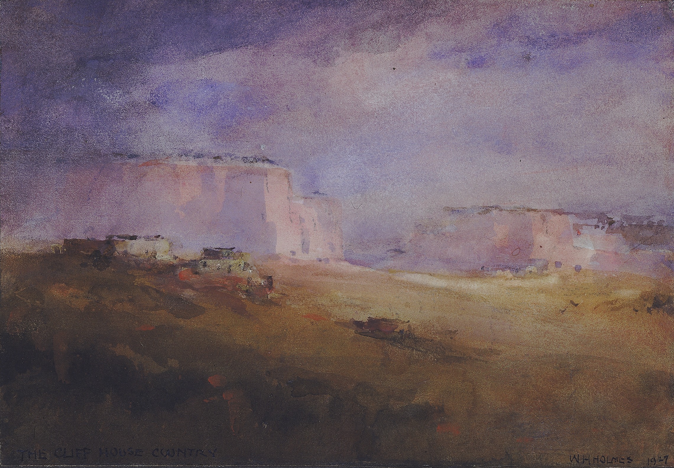 William Henry Holmes, In the Cliff House Country