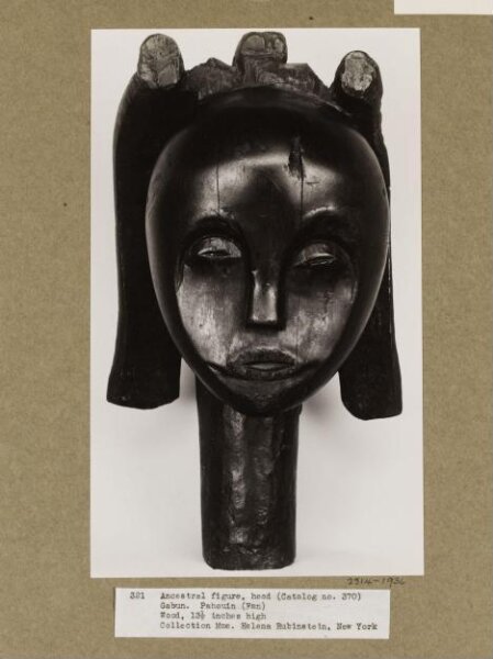 Walker Evans, Head, 'Bieri'.