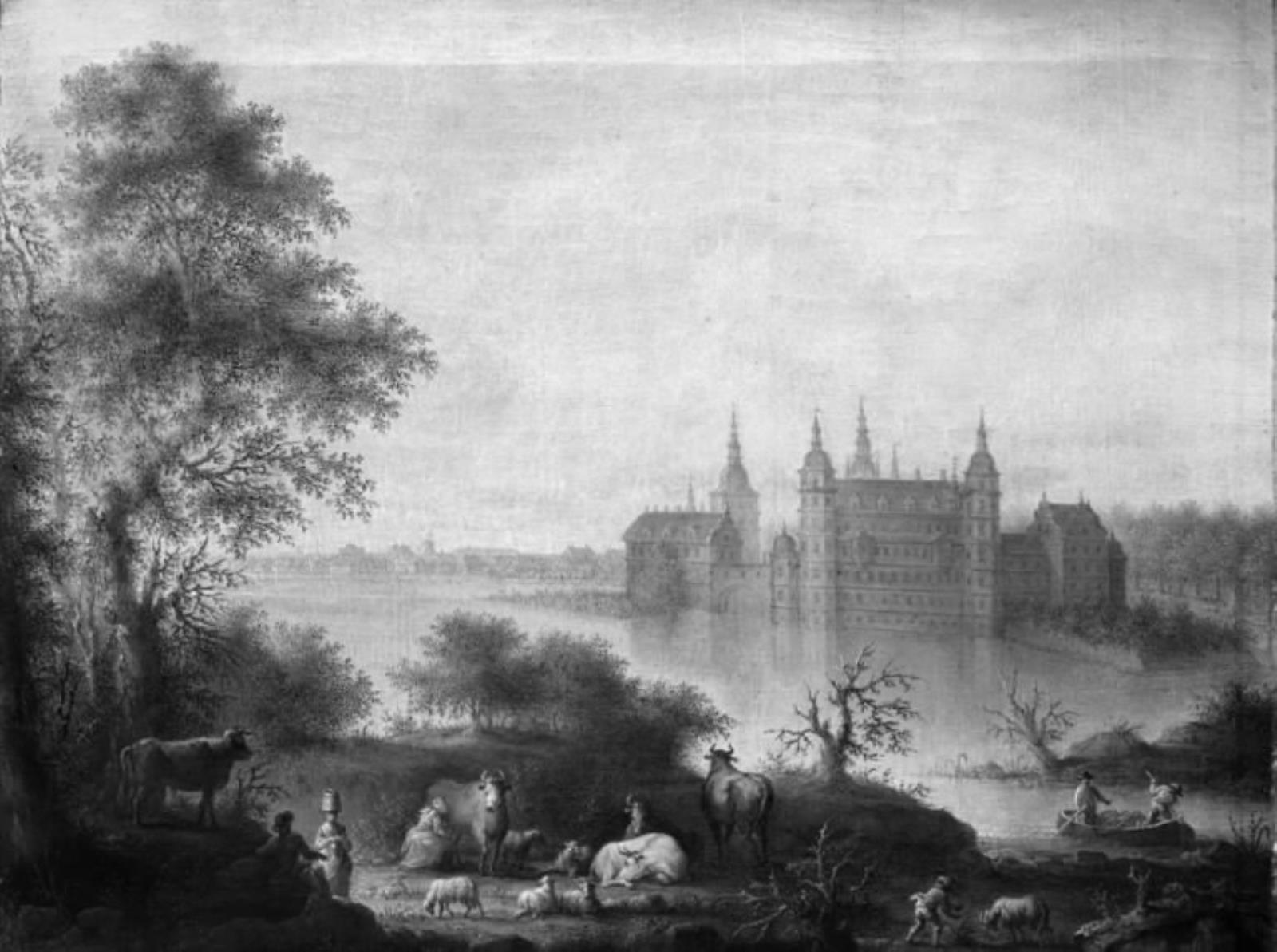 Anthon Christoffer Rüde, Prospekt af Frederiksborg Slot