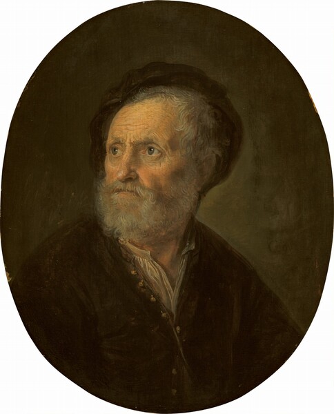 Gerrit Dou, Bust of a Bearded Man