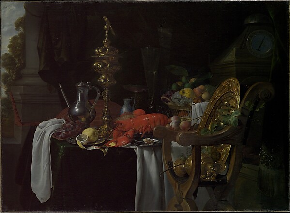 Jan Davidsz de Heem, Still Life: A Banqueting Scene