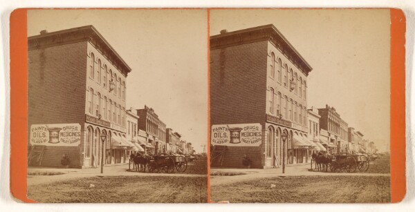 Unknown, [View looking up Main Street]