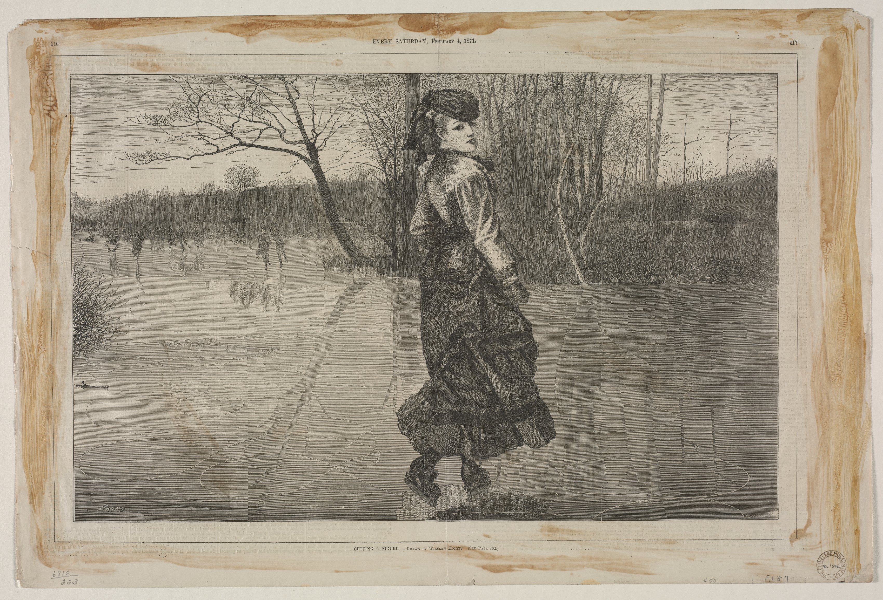 Winslow Homer, Cutting a Figure