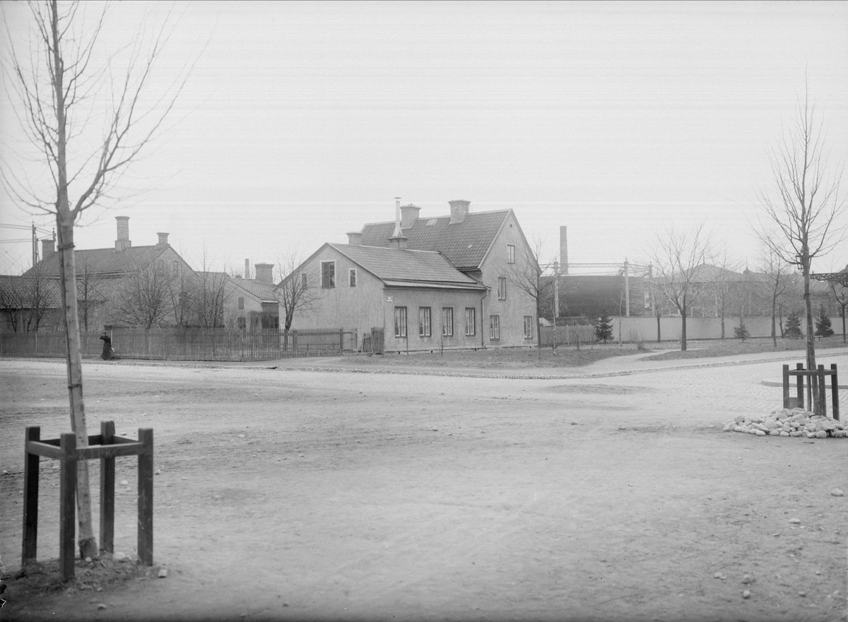 Alfred Dahlgren, Hamnesplanaden - Kungsängsgatan, Kungsängen, Uppsala 1901 - 1902