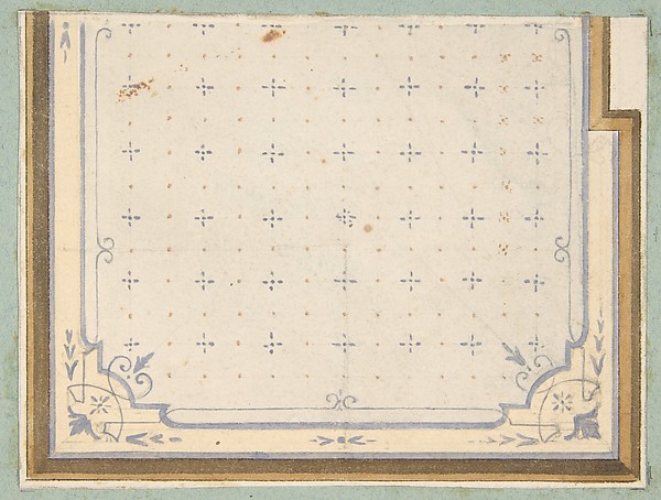 Jules-Edmond-Charles Lachaise, Design for a ceiling