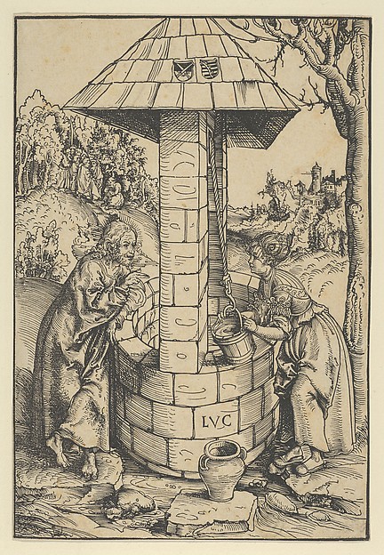 Lucas Cranach the Elder, Christ and the Woman of Samaria