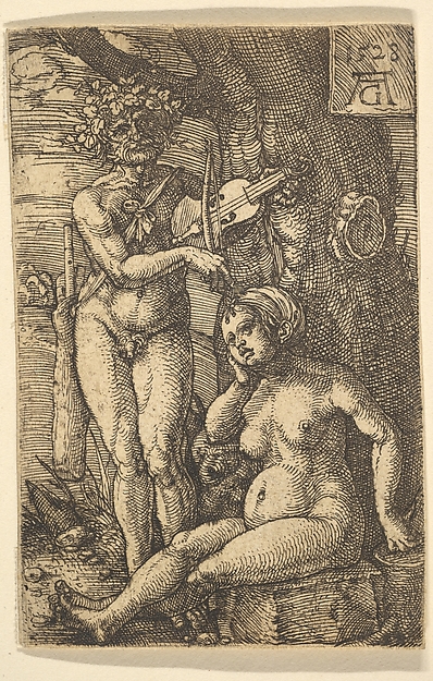 Heinrich Aldegrever, Orpheus and Eurydice