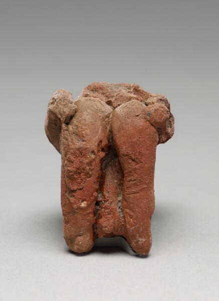 Unknown, Fragmentary Neolithic seated male figurine