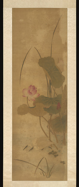 Unidentified artist, Herons in a Lotus Pond