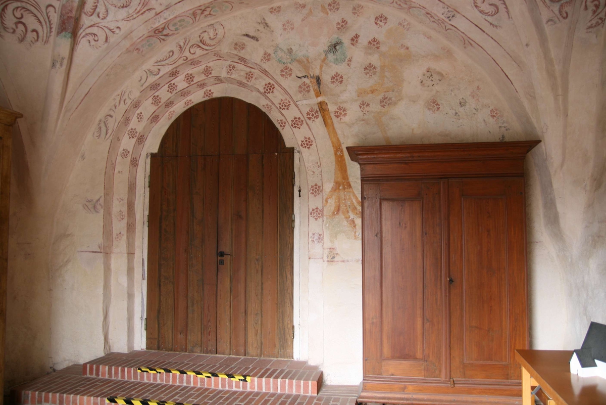 Johan Dellbeck, Lime Painting in the House of Arms, Härnevi Church, Härnevi parish, Uppland 2008