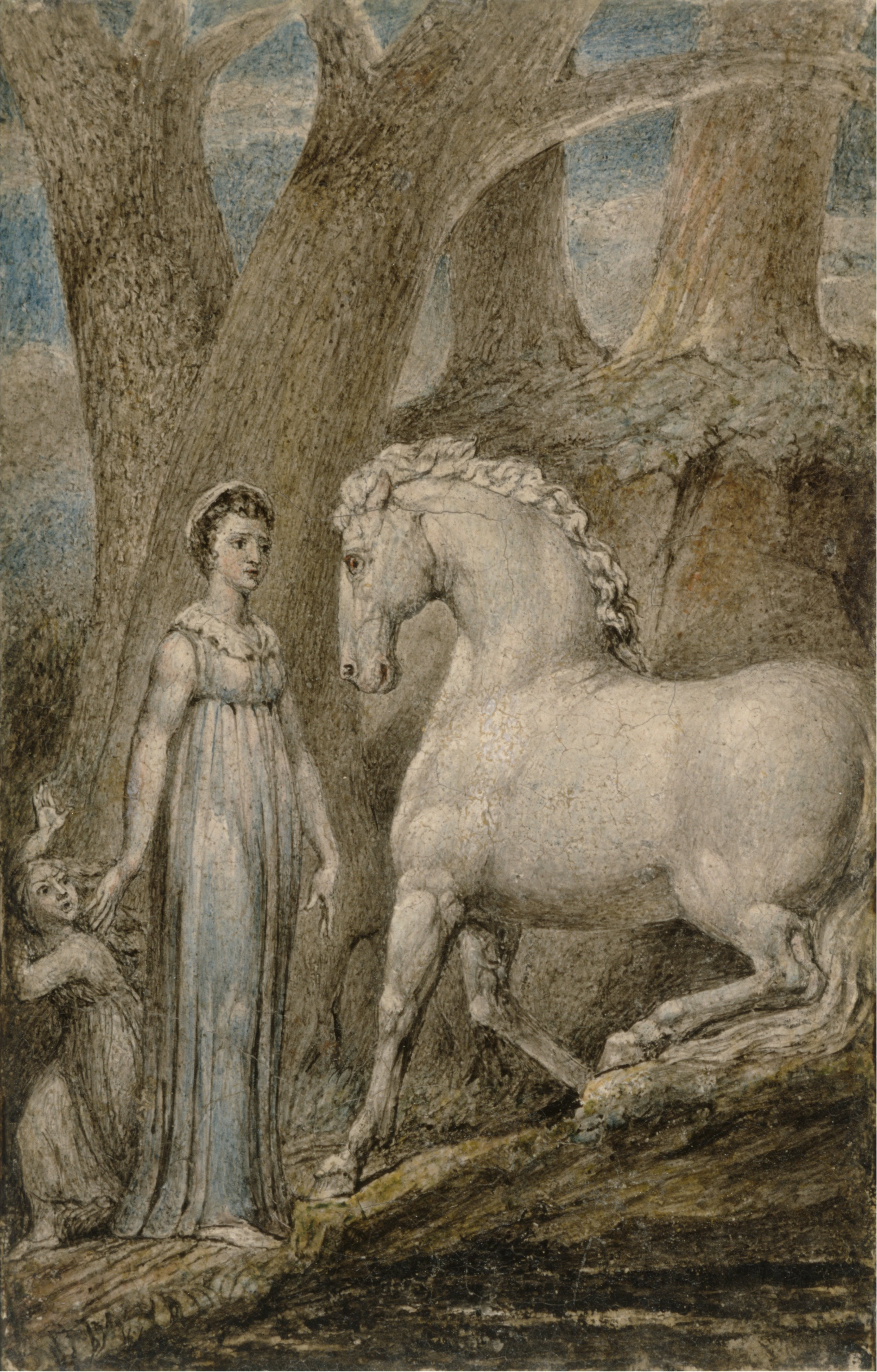 William Blake, The Horse