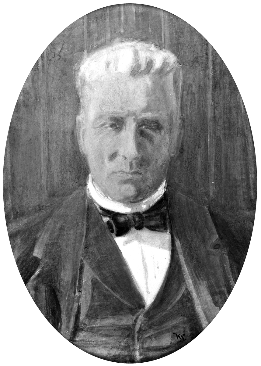 Anno Domkirkeodden, MALT PORTRETT : M. MURSTAD, ETABLERTE SEG SOM KJØPMANN I 1875, DØD 1904