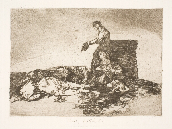 Francisco de Goya, Elendighed! (48)