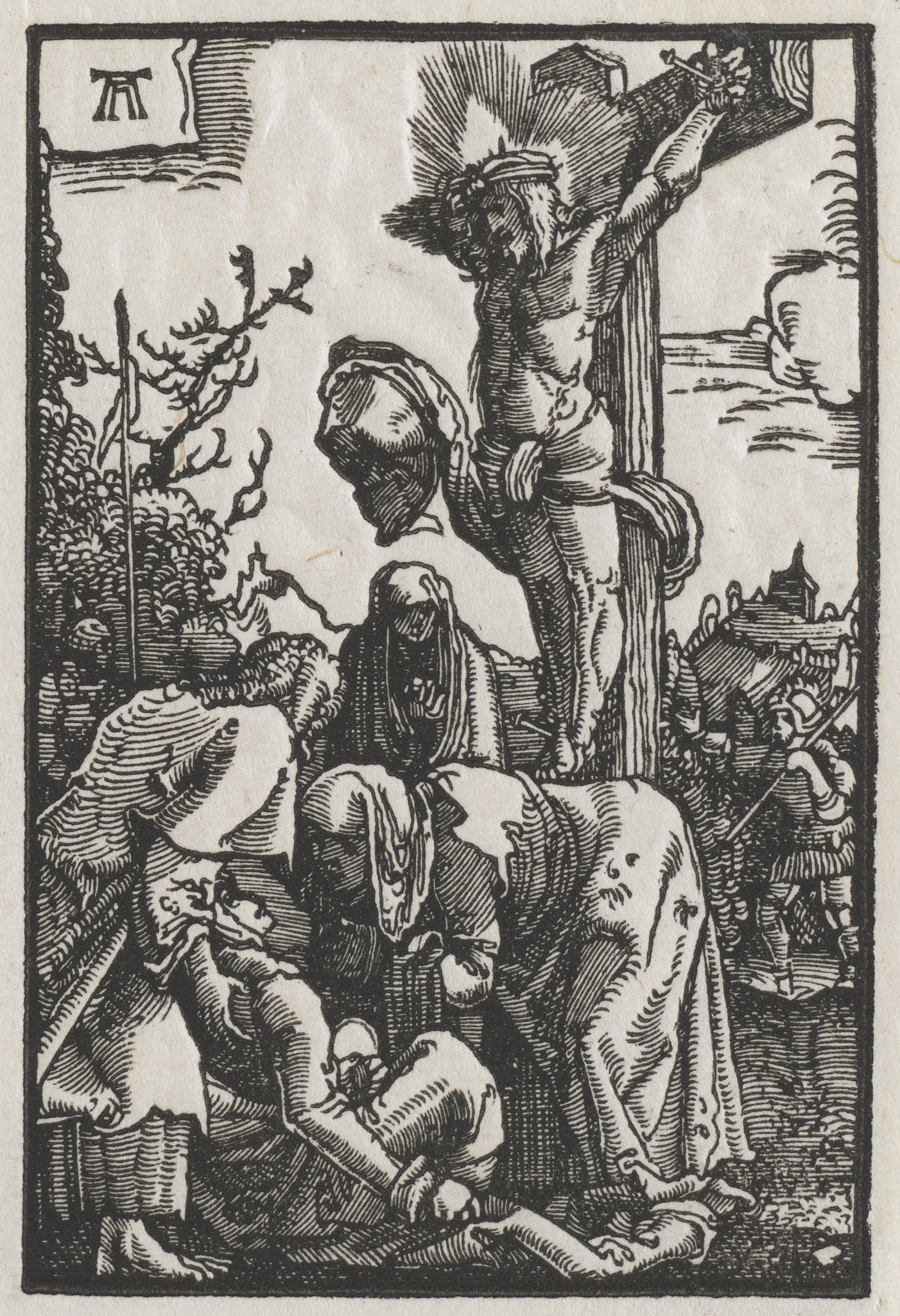 Albrecht Altdorfer, The Fall and Redemption of Man:  Christ on the Cross