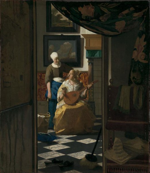 Johannes Vermeer, De liefdesbrief