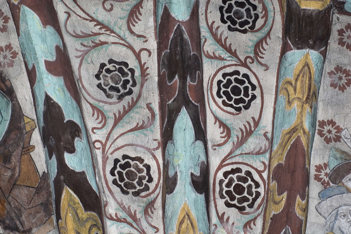 Bengt Backlund, Lime Painting in Harkberga Church, Uppland 2009