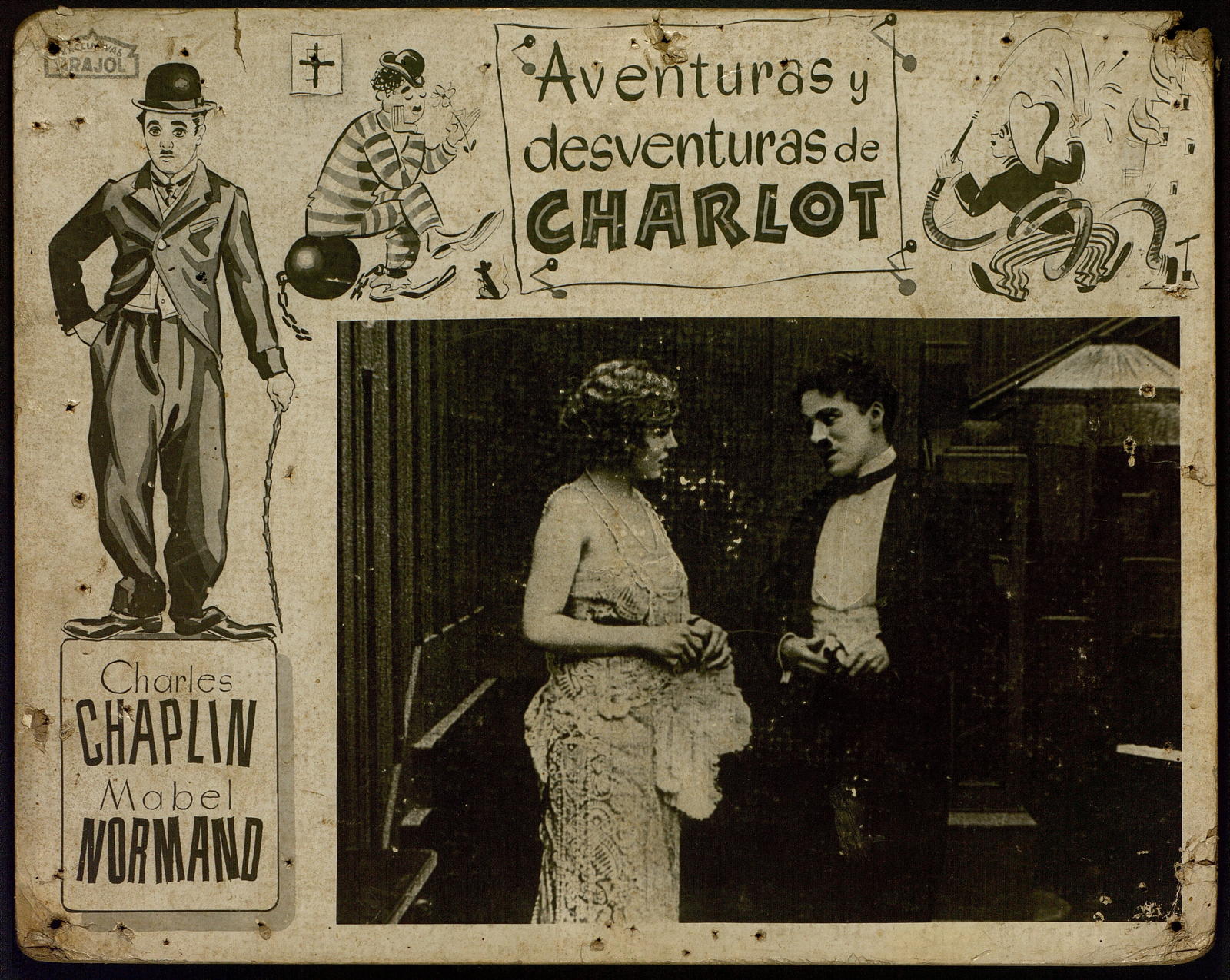 Desconegut, Aventuras y desventuras de Charlot