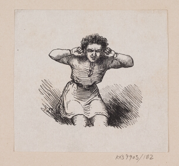 H.P. Hansen, Illustration til "De Vises Steen" i H.C. Andersen, "Eventyr og Historier", Bind 2