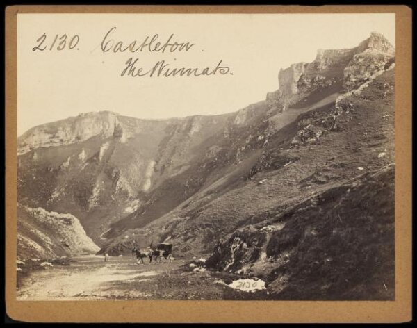 Francis Frith, Castleton.  The Winnats
