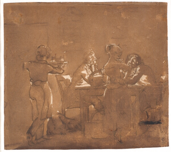 Wilhelm Marstrand, En værtshusscene