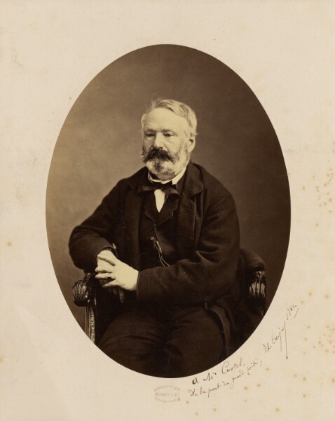 Étienne Carjat, [Portrait of Victor Hugo]
