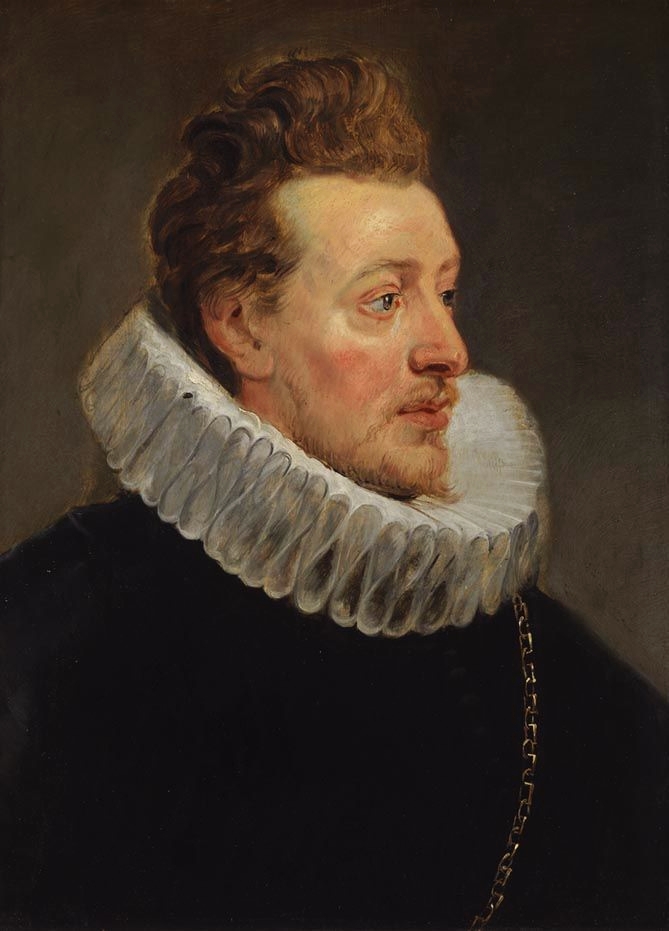 Peter Paul Rubens, Portrait of a young Man (detail).