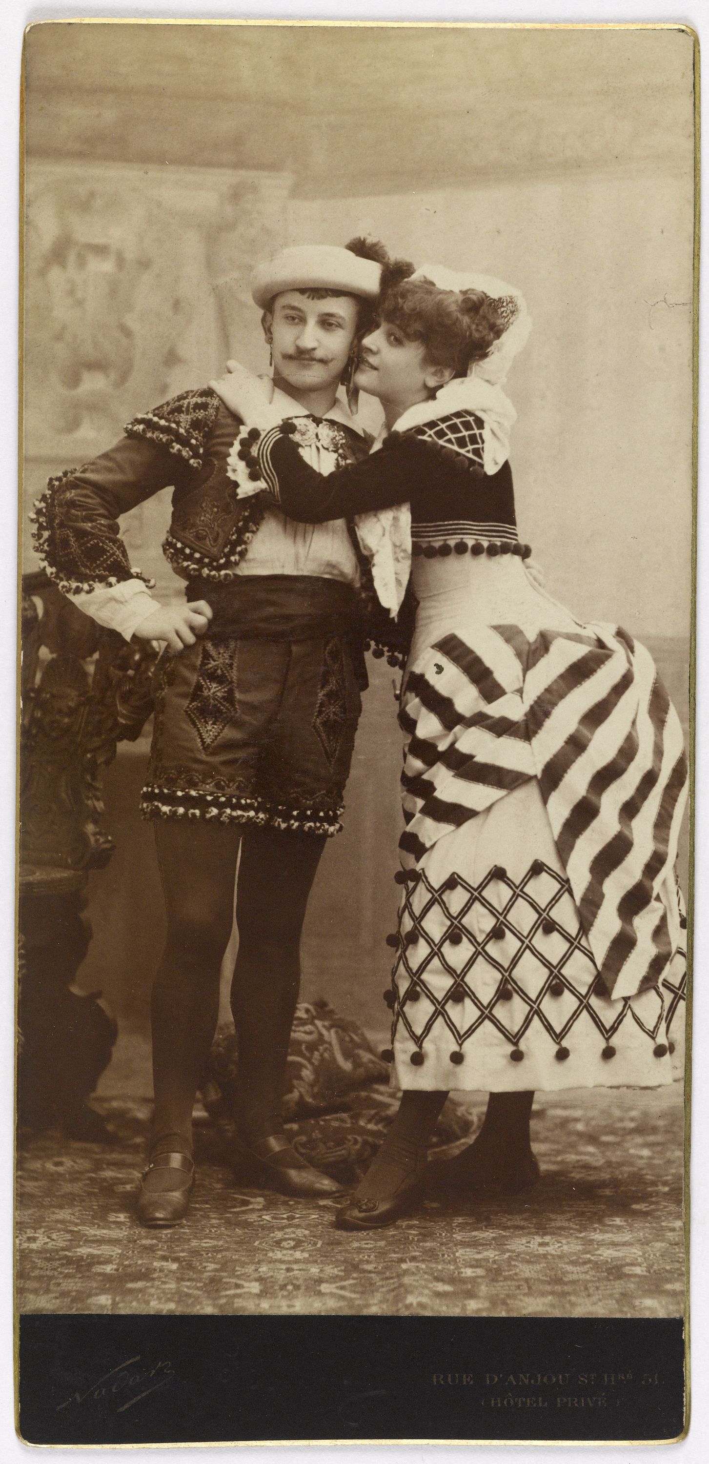 Atelier Nadar, Portrait de Lamy (Charles Castarède, dit), acteur