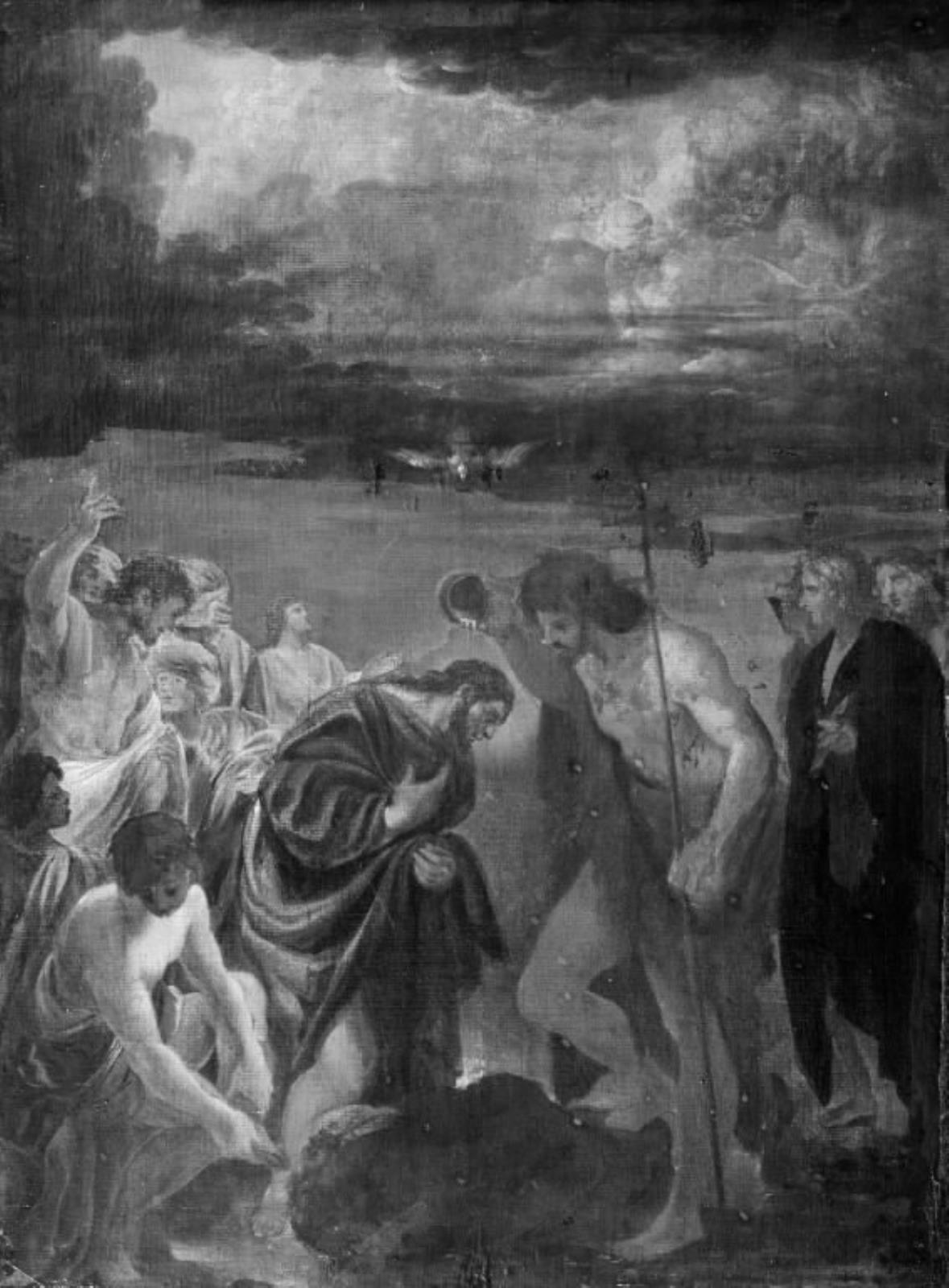 Andrea Sacchi, Jesu dåb