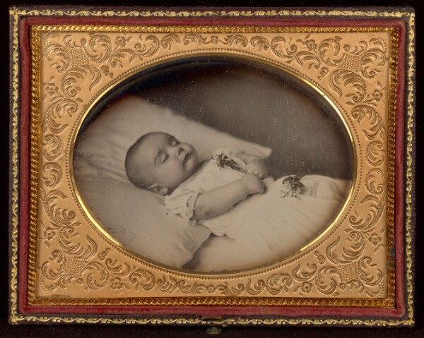 Unknown, [Postmortem Portrait of a Baby]