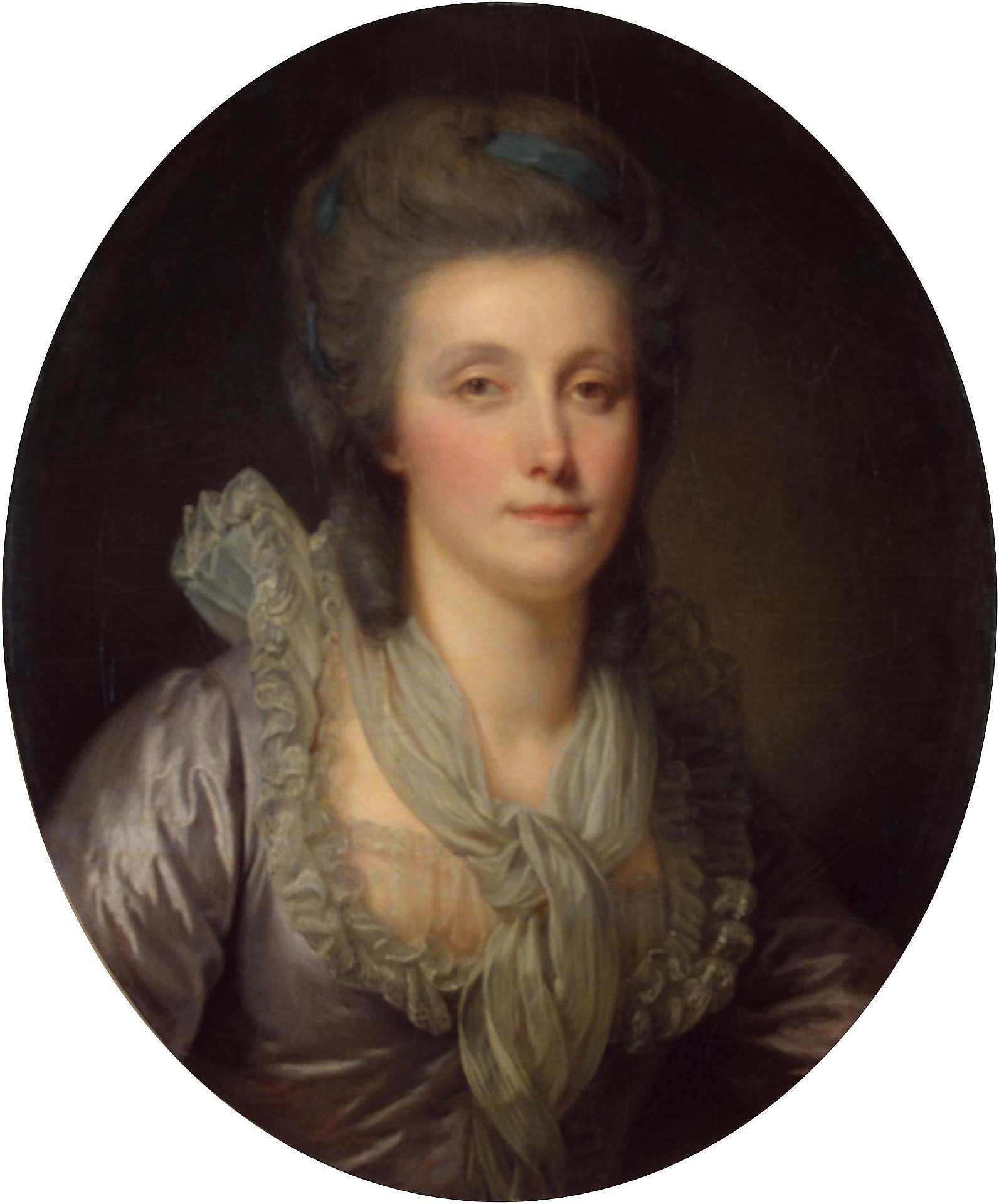 Jean-Baptiste Greuze, Portrait of Countess Ekaterina Shuvalova