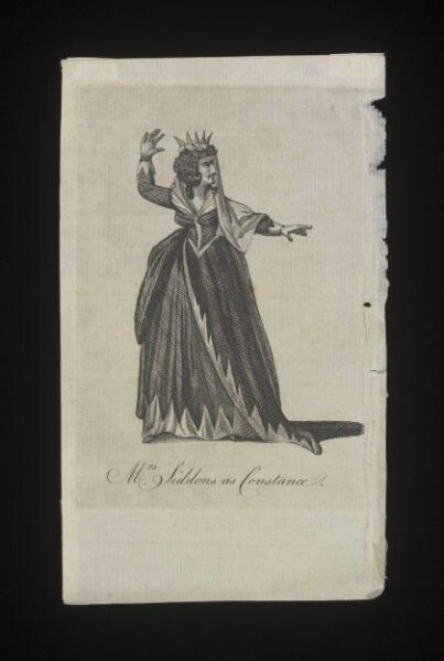unknown, Mrs Siddons as Constance