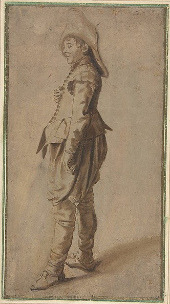Dirck Hals, Study of a Standing Youth in a Hat