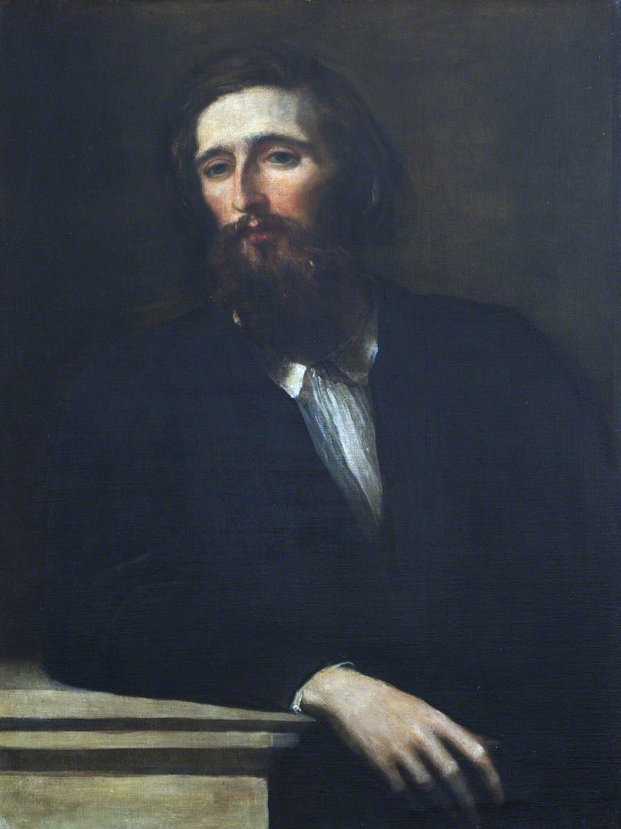 George Frederic Watts, John William Spencer Brownlow Egerton-Cust, 2nd Earl Brownlow (1842-1867)