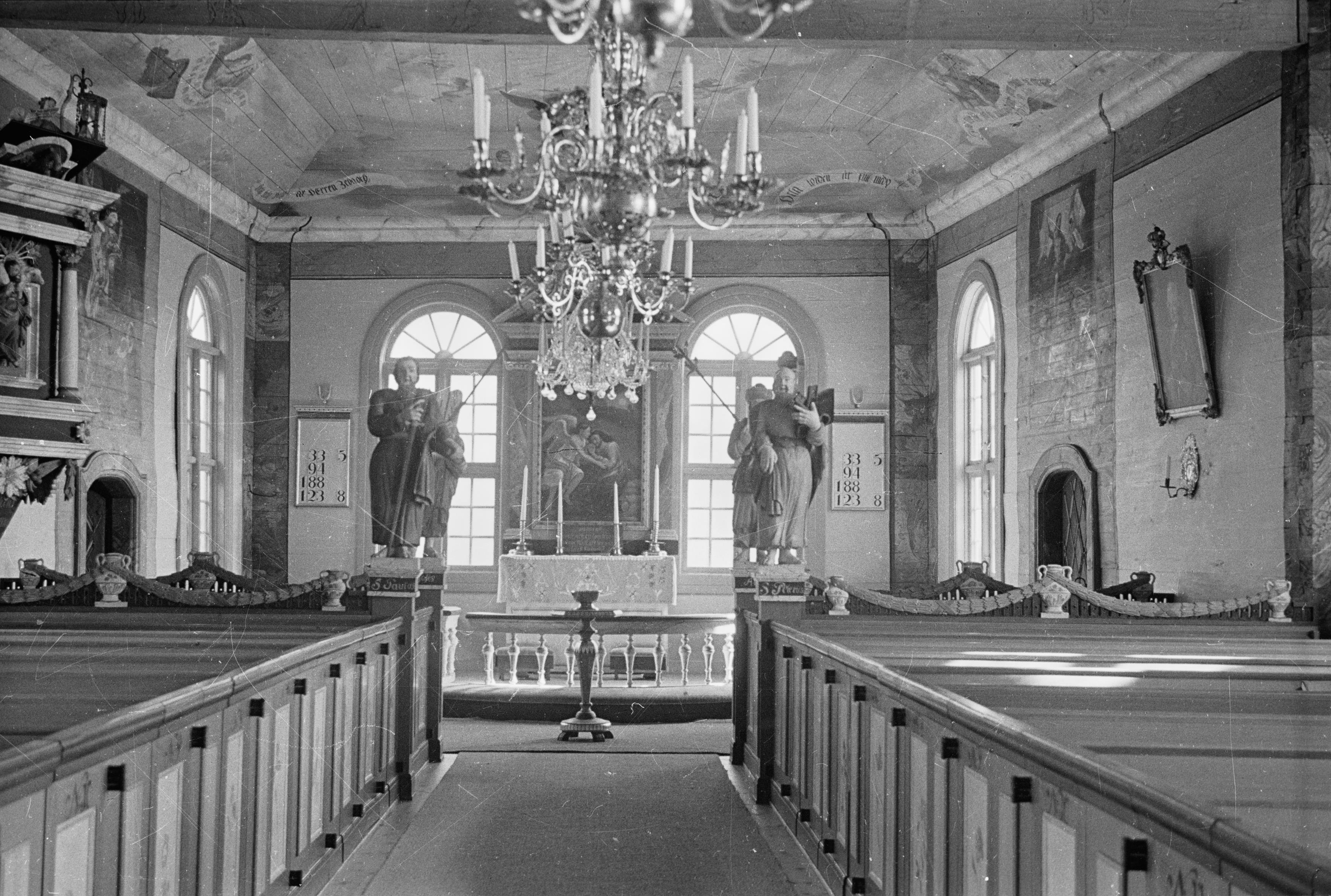 Bertil Berthelson, Mossebo kyrka