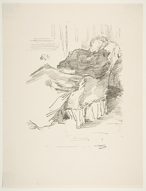 James McNeill Whistler, La Belle Dame Endormie